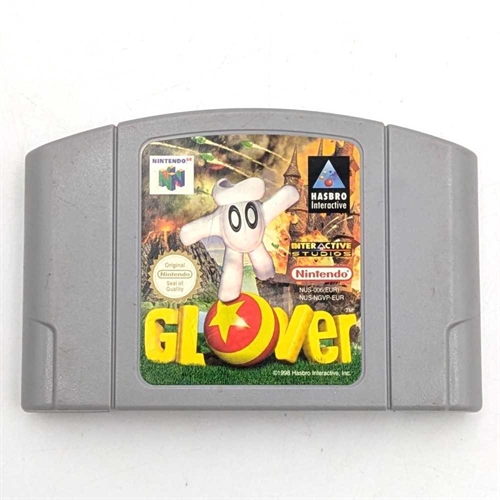 Glover - Cartridge - Nintendo 64 Spil - (EUR) (B Grade) (Genbrug)